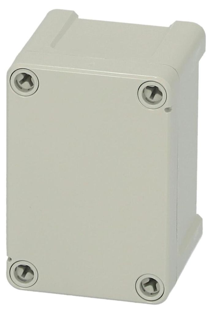 FIBOX Gehäuse mit Dichtung und Deckel, Serie: TEMPO ohne metrischen Vorprägungen, Werkstoff Gehäuse