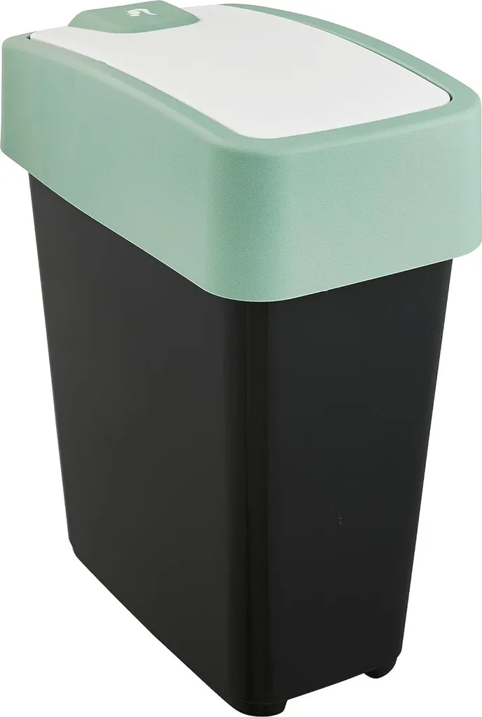 Poubelle de bureau 10L compacte pour petits espaces et tri sélectif