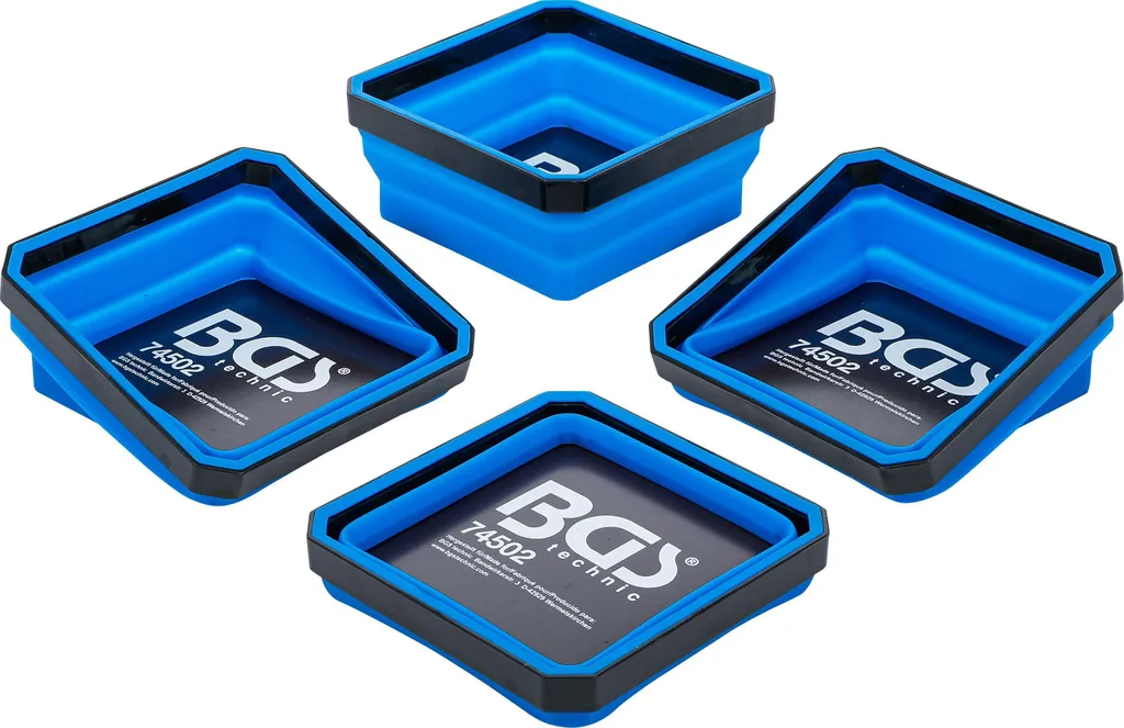 BGS 74502 Set Conchiglie Magnetiche Silicone: L'alleato del Garage