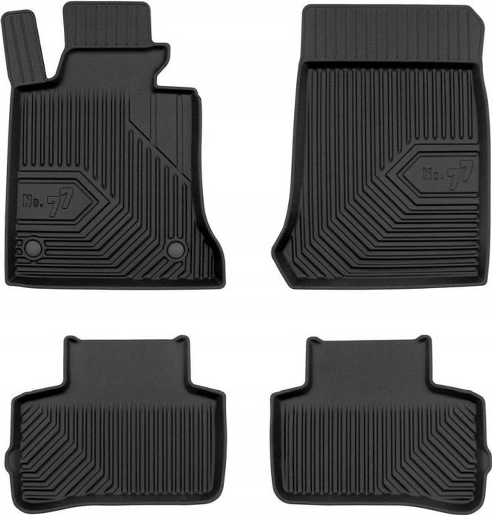 GUMMIMATTEN Mercedes-Benz GLK X204 2008-2015 KOFFERRAUM 77