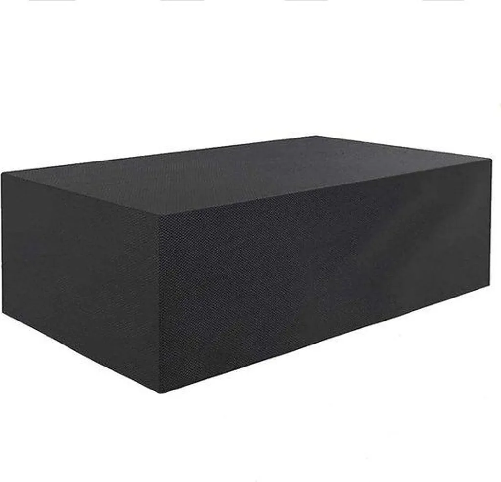 Bâche de protection salon de jardin 260 cm - Housse robuste et noire