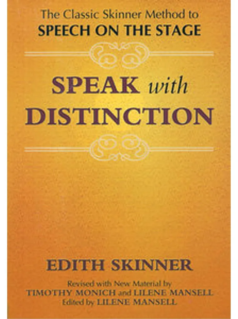Speak with Distinction : la méthode d'élocution pour s'exprimer avec clarté