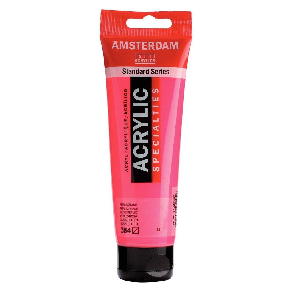 Amsterdam | Vernice acrilica 120ml rosa riflesso 384 Immagine del prodotto 