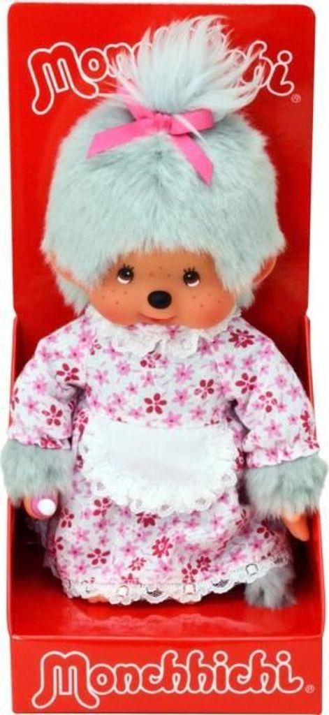 Giocattolo di peluche Bandai Monchhichi Granny Immagine del prodotto 