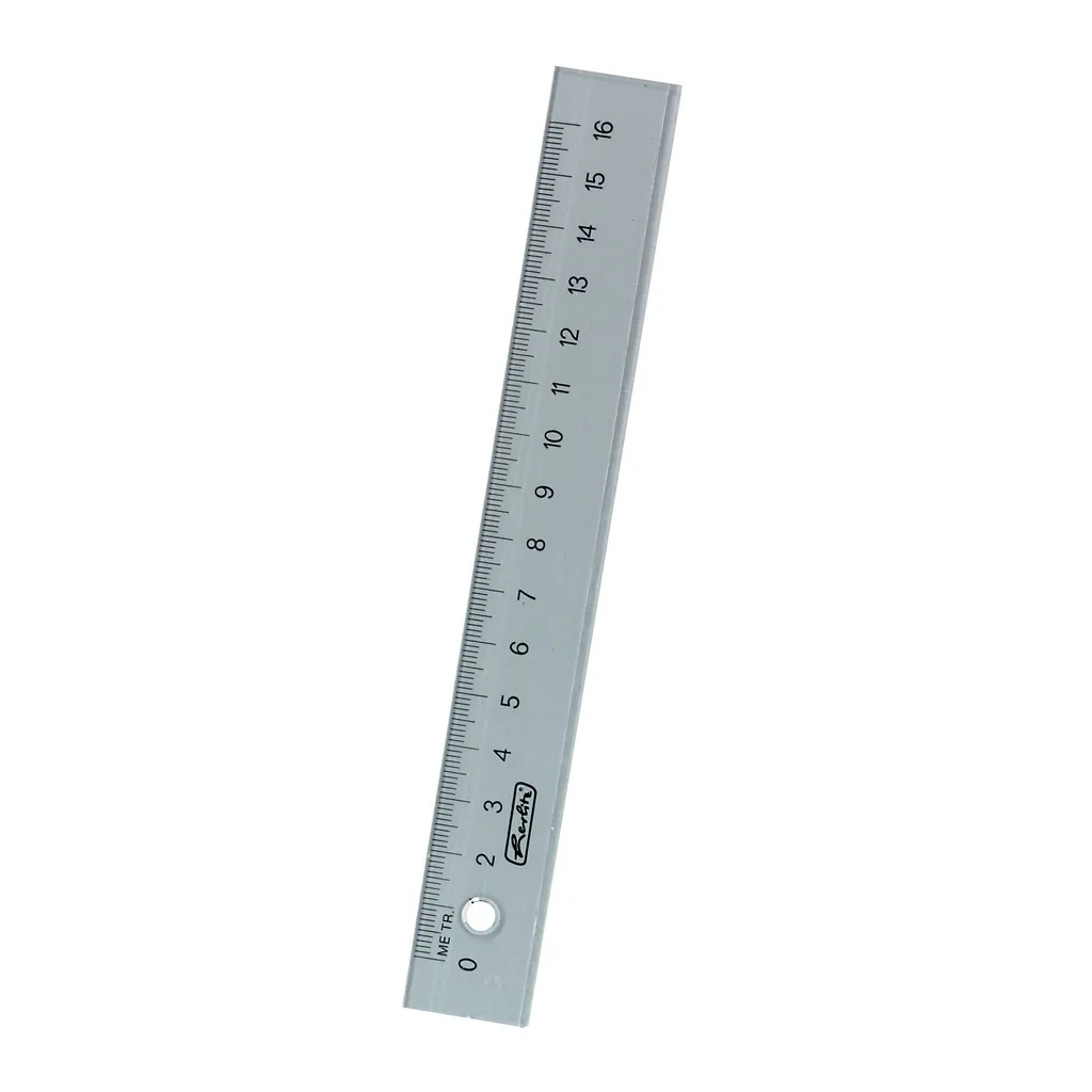 Règle de traçage 16 cm pour dessin technique et bureau format compact - 2