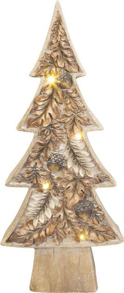 Tannenbaum mit Beleuchtung - ca. 24 x 11 x 54 cm