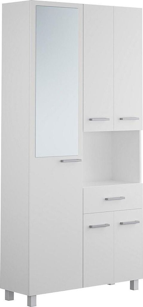 Standspiegel für das Badezimmer – 180 cm – Weiß – MINELA