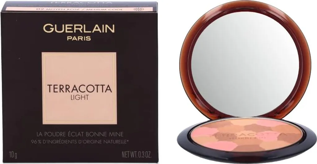 Guerlain Terracotta Light 02 Medium Cool Poudre Bonne Mine 10g - 9