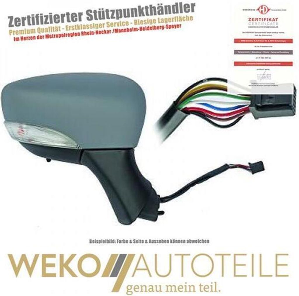 Außenspiegel links DIEDERICHS 4416225 für RENAULT