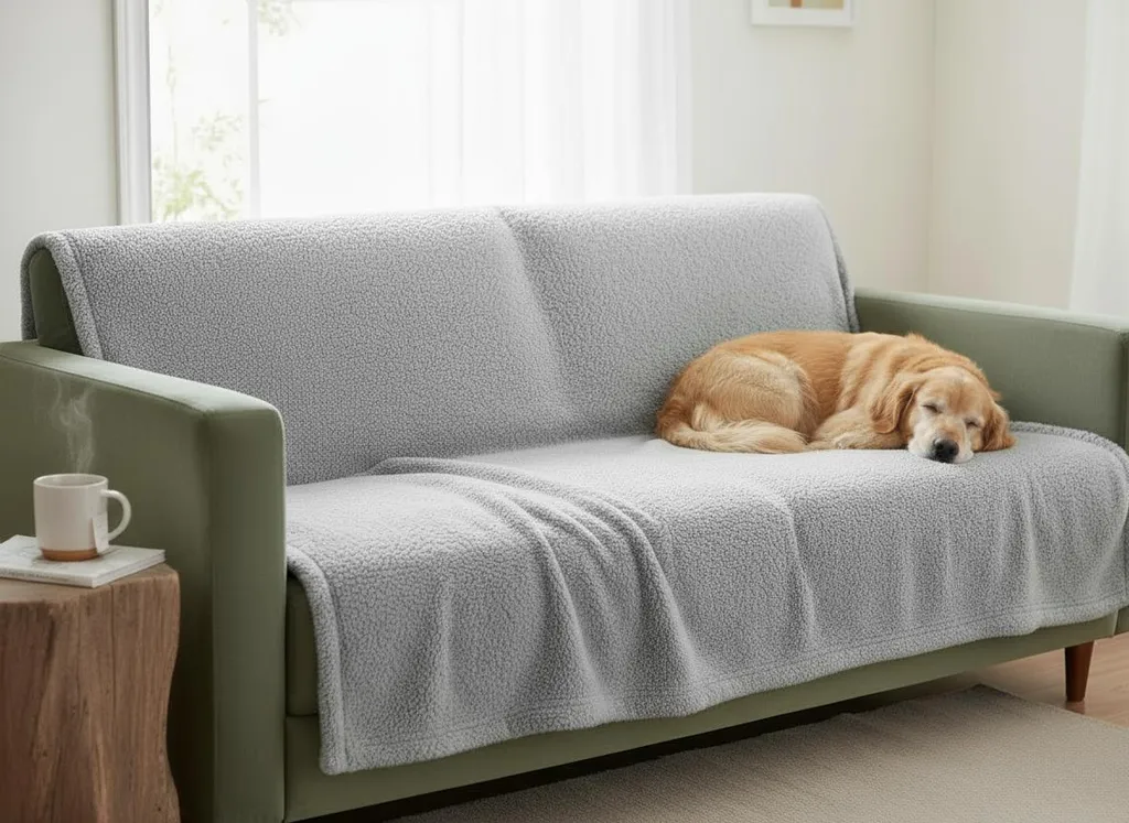Eurofirany Design91 Cindy - Coperta morbida e soffice, in microfibra