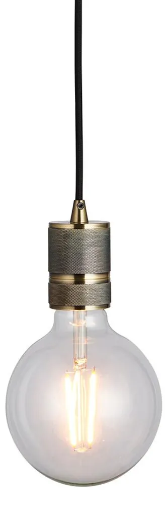 Pendentif Endon Urban Laiton Antique E27 : Solution Éclairage Style Rétro