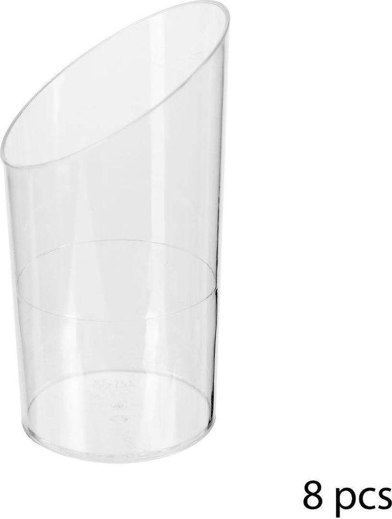 8 plastik-biskuitgläser - 5 five simply smart