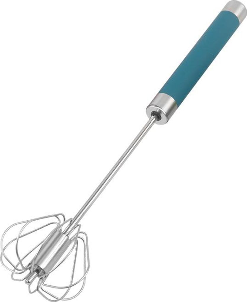 Halbautomatischer Schneebesen-Mixer, Eier-Milch-Schläger, Milchaufschäumer zum Vermischen, Verquirlen, Schlagen und Rühren