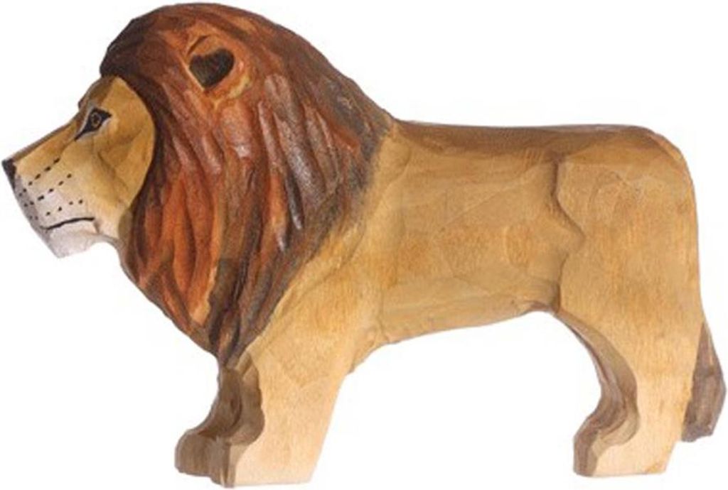 Wudimals Holz Safari Löwe Spielfigur nachhaltig Produktbild 