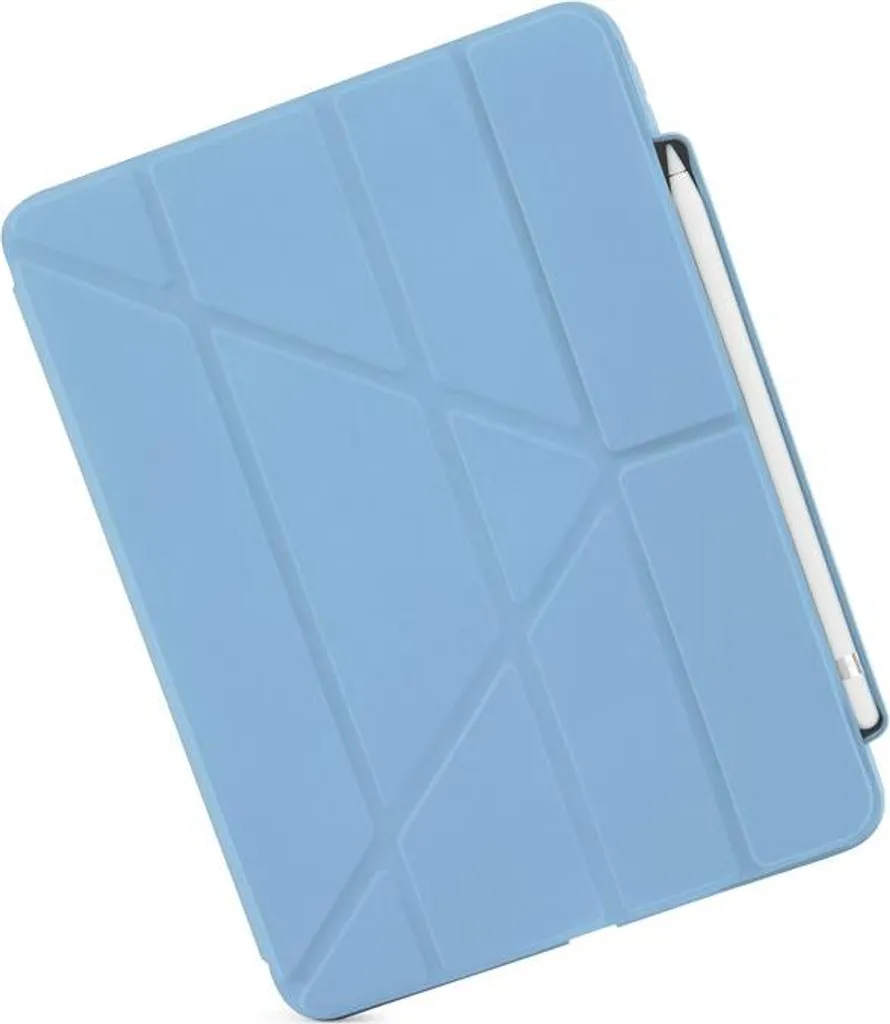Étui iPad 10.9 Pipetto Origami No3 Bleu - Idéal pour Travail et Loisirs