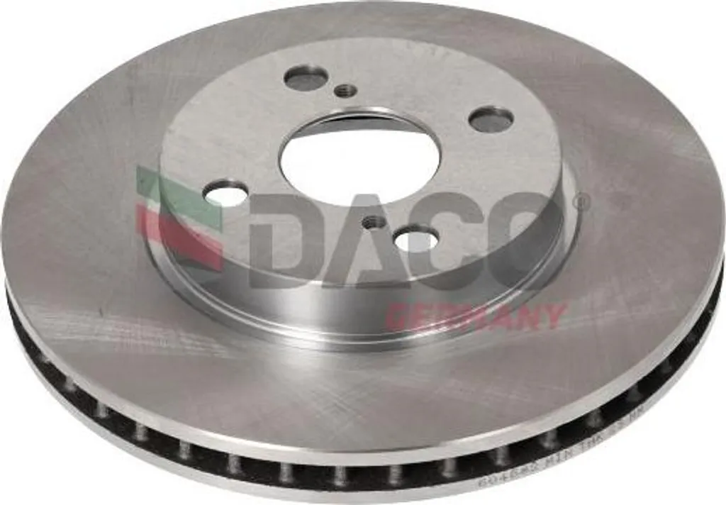 Disque de frein ventilé avant 4351202070 adaptable sur Toyota Corolla