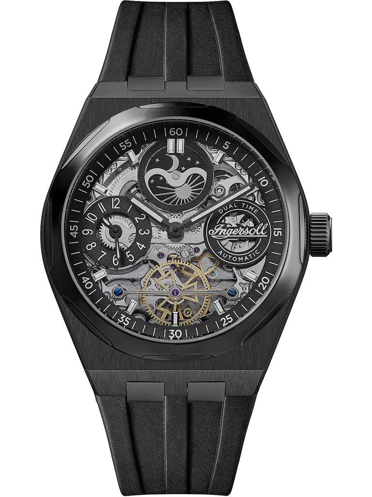 Montre Ingersoll Broadway I12908 automatique double fuseau pour homme