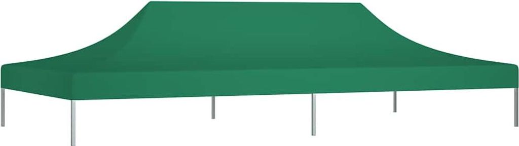 vidaXL Strecha párty stanu 6x3 m zelená 270 g/m² Obrázok produktu 