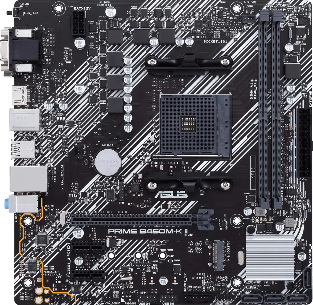 Recensione ASUS Prime B450M-K II: Miglior Rapporto Qualità-Prezzo AM4