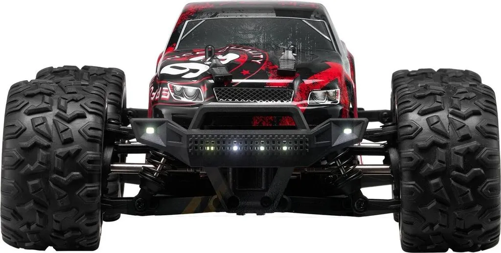 Monster Truck Télécommandé 36 km/h pour Enfant avec 2 Batteries 4WD