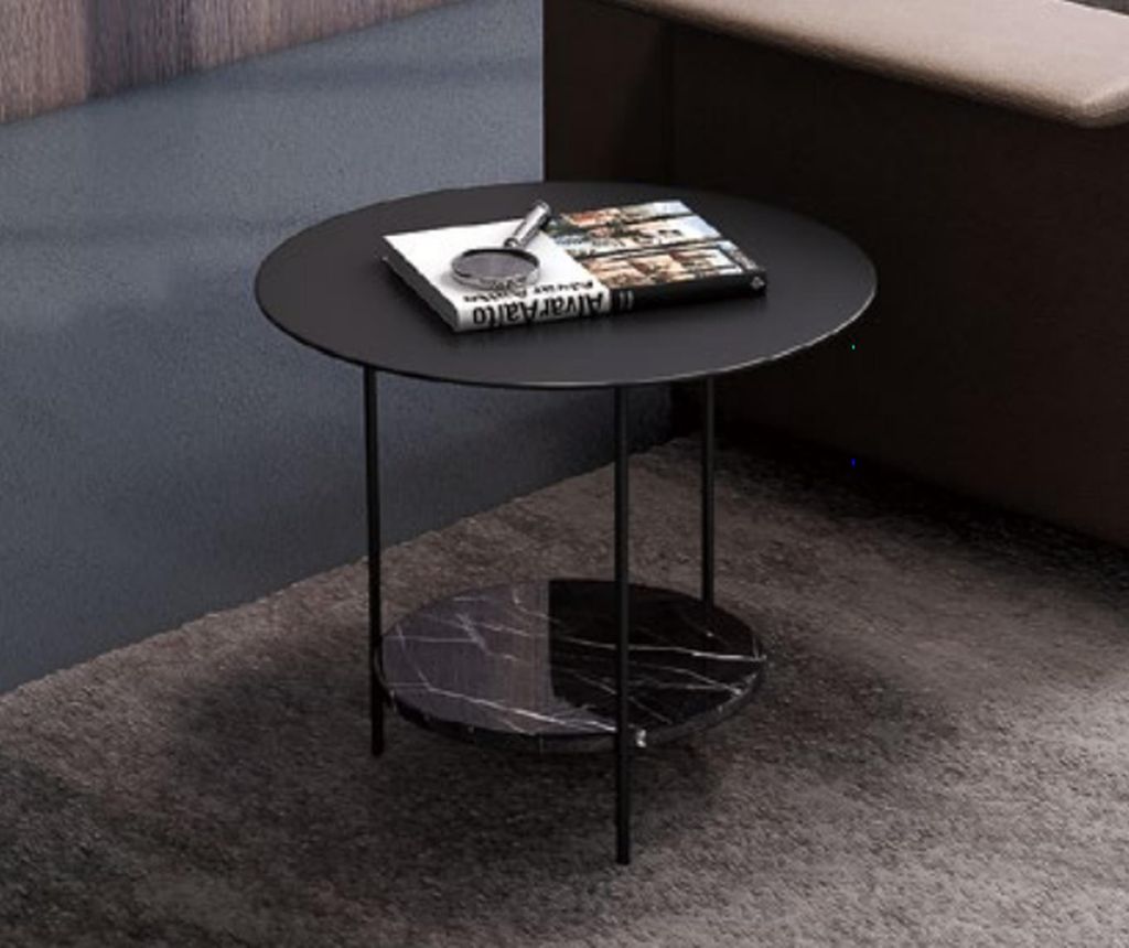 Runder Beistelltisch Tisch Couchtisch Sofa Wohnzimmer Design Tische Rund Neu