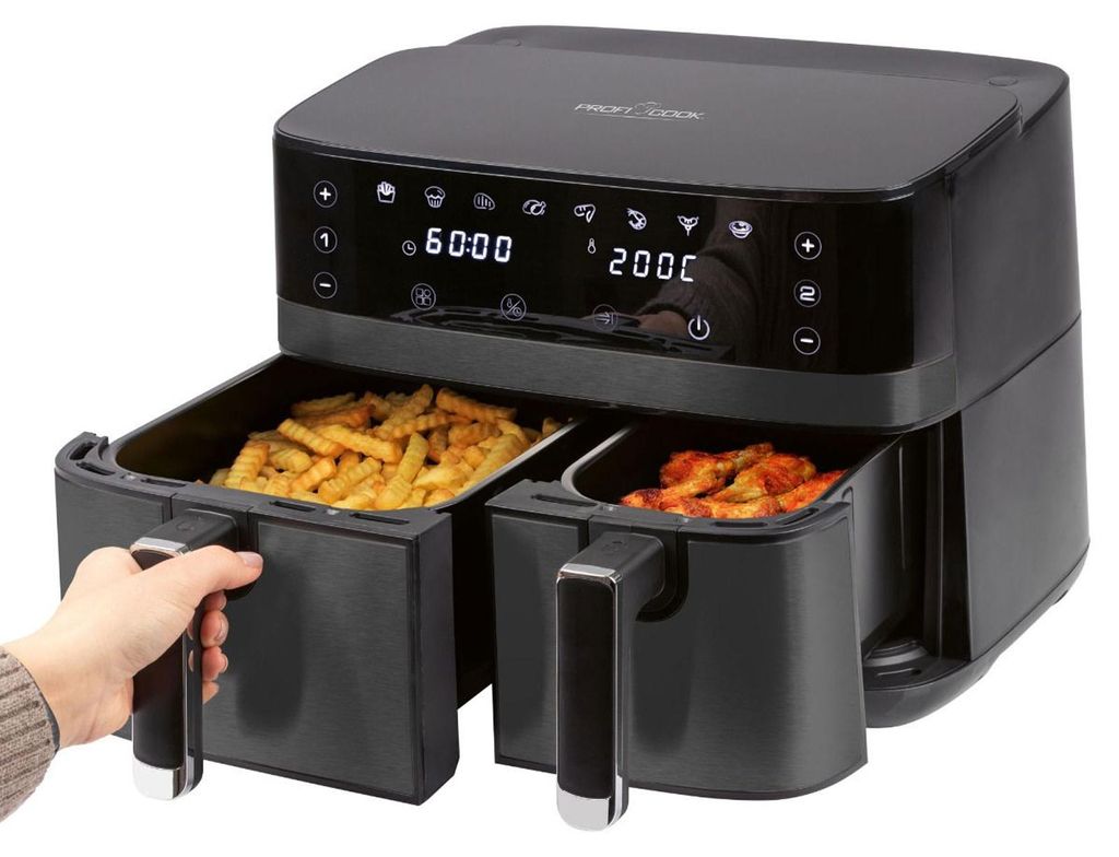 ProfiCook® Heißluftfritteuse | Zeitgleich-fertig-System | Produktbild 
