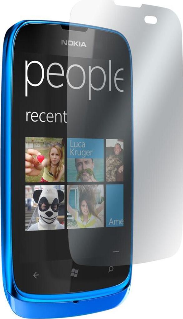 6er-Pack PhoneNatic Displayschutzfolien klar kompatibel mit Nokia Lumia 610