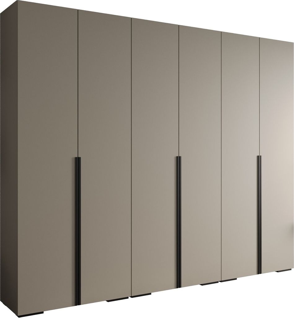 MEBLE KRYSPOL Inova 1 Schrank - 236,7x300x47cm - Kaschmir Produktbild 