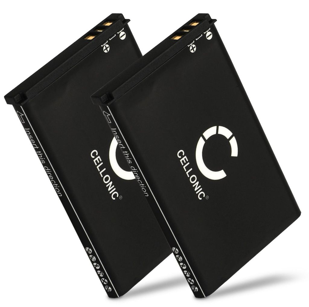 CELLONIC 2x Batterie pour Téléphone sans fil Compatible Image du produit 
