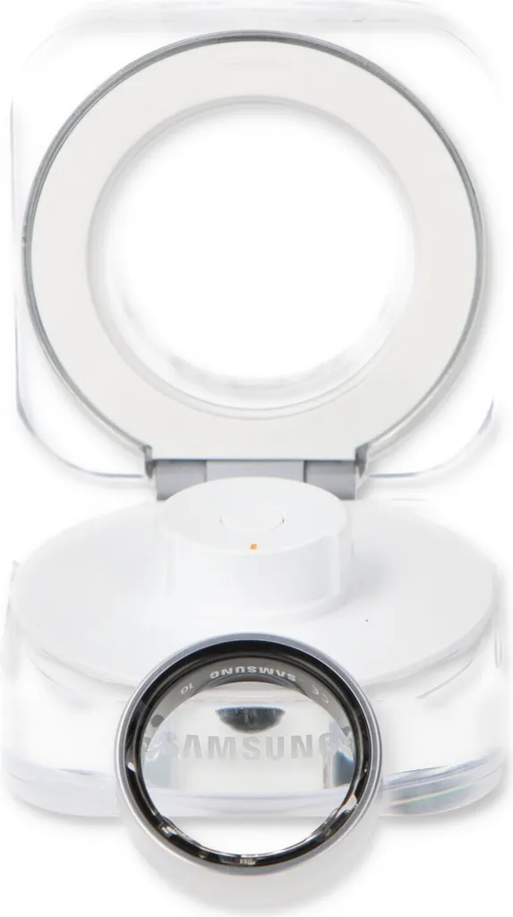 Anneau Connecté Samsung Galaxy Ring Argent en Titane Robuste Taille 13 - 2