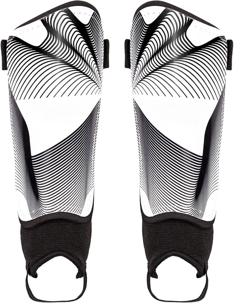 Kinder Schienbeinschoner mit Knöchelschutz für Kinder – Fußball Schutz mit Hartschale – Leicht & Bequem