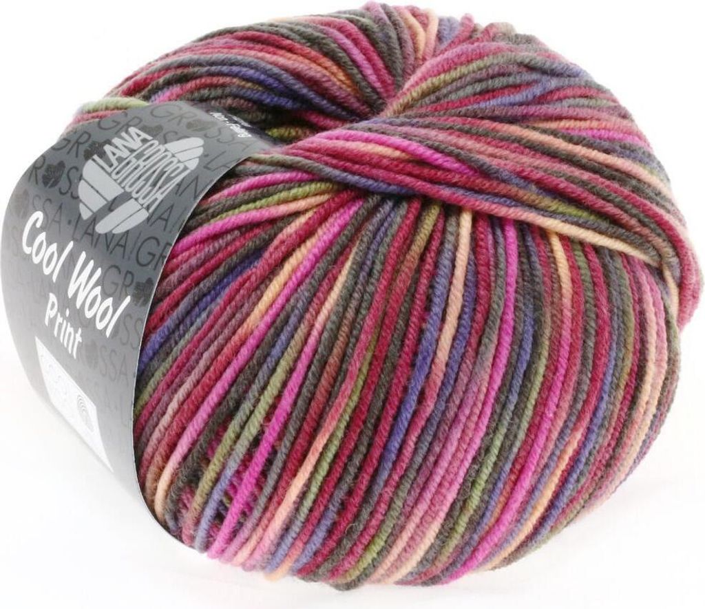 A ball of yarn with a label.