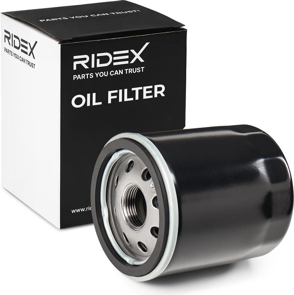 Ölfilter RIDEX 7O0207 Anschraubfilter für FORD Mondeo V Kombi (CF) Transit Custom V362 Kastenwagen (FY, FZ) Transit Mk6 Kasten (V347, V348, FA)