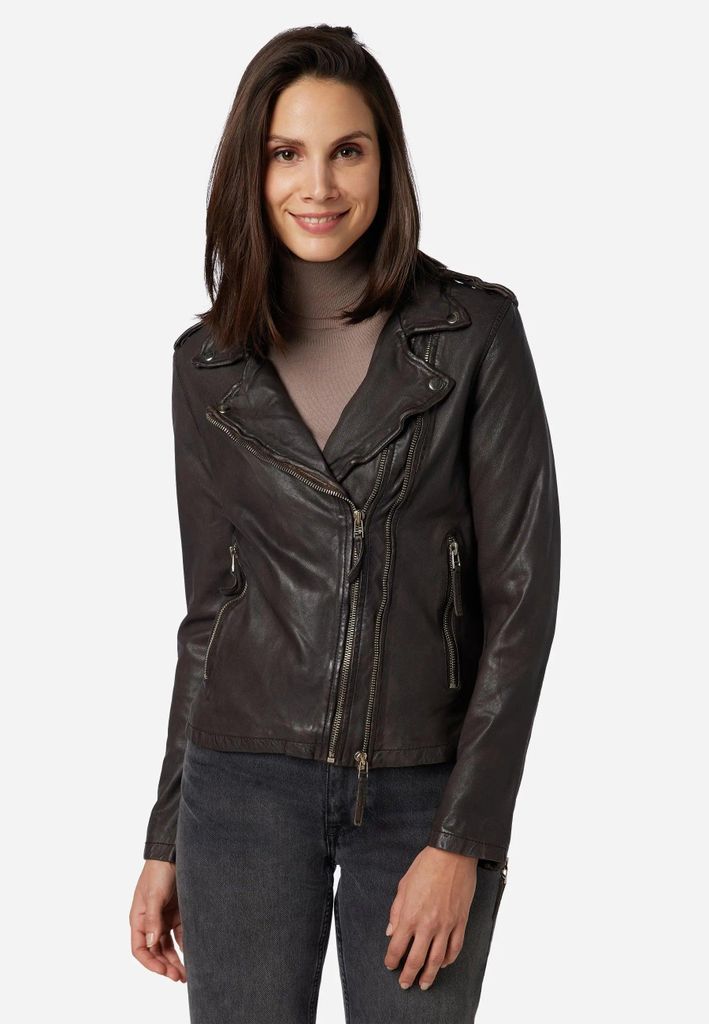 Damen Lederjacke Ricano FOXY – Braun / M