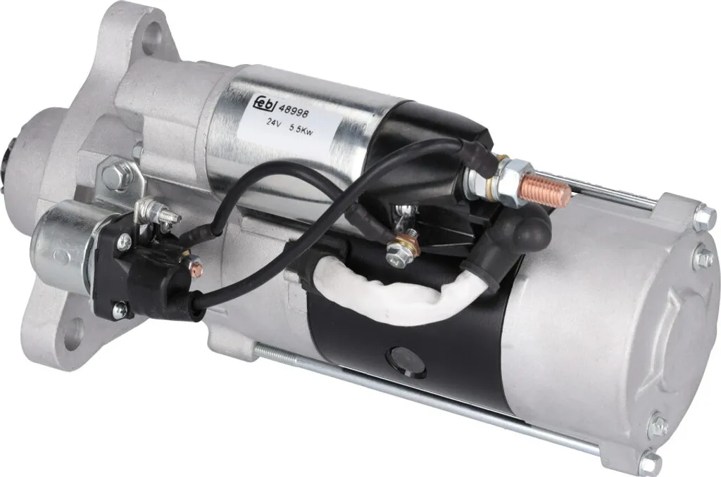 Démarreur Puissant 5.5kW FEBI 48998 pour Camion IVECO EUROSTAR en 24V