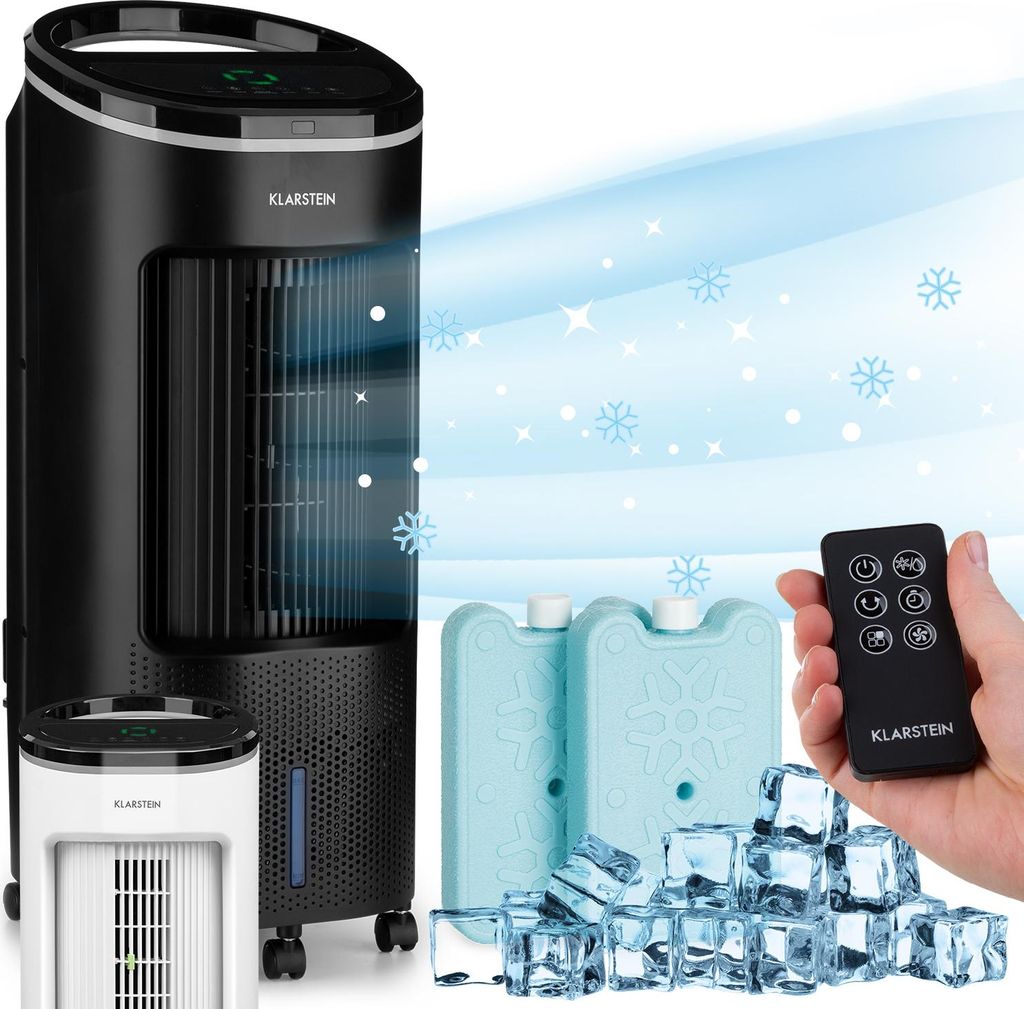 Klarstein Rafraichisseur d'Air Mobile 4 en 1, Refroidisseur Image du produit 