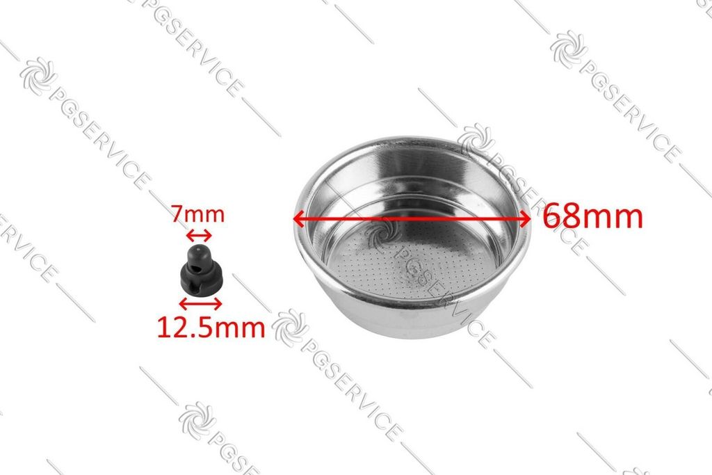 Filtre à crème Gaggia pour 2 tasses de café moulu pour la Image du produit 