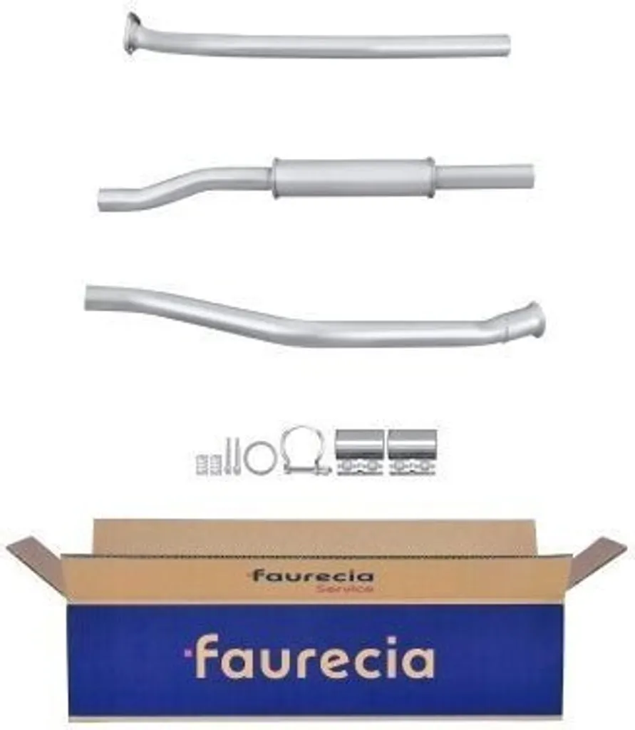Silencieux central HELLA 8LC 366 023-311 pour Citroën Xsara OE 96041781