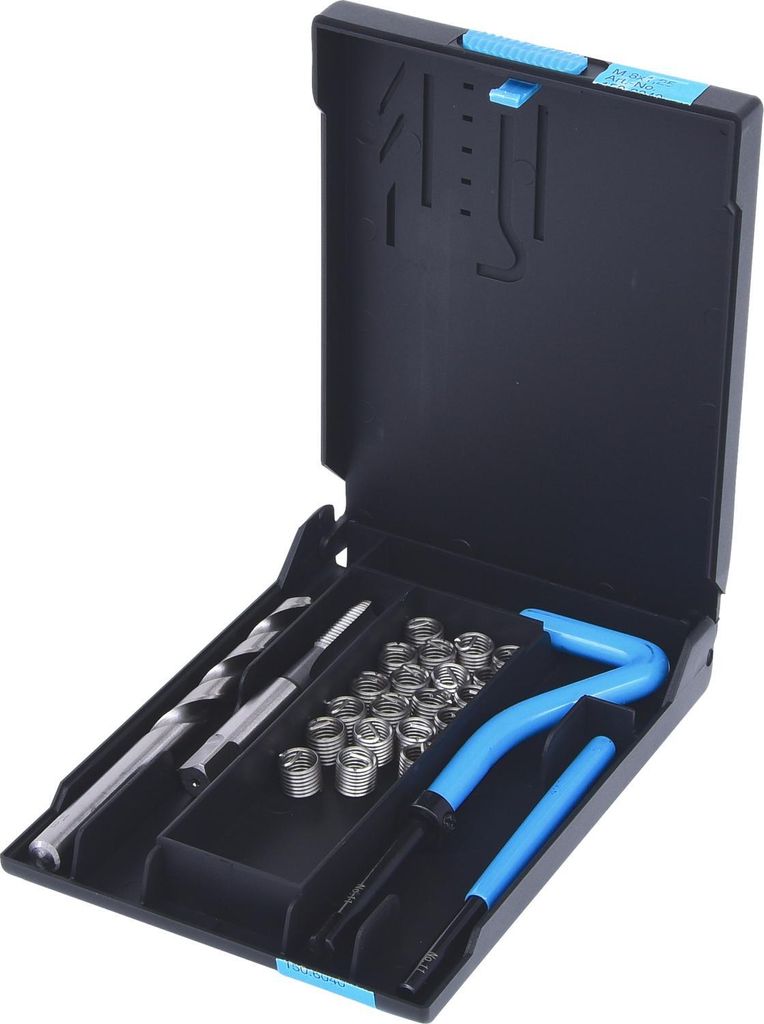 KS Tools Nirostahl Gewinde-Reparatur-Satz M8x1,25x10,8 mm, 24-tlg.