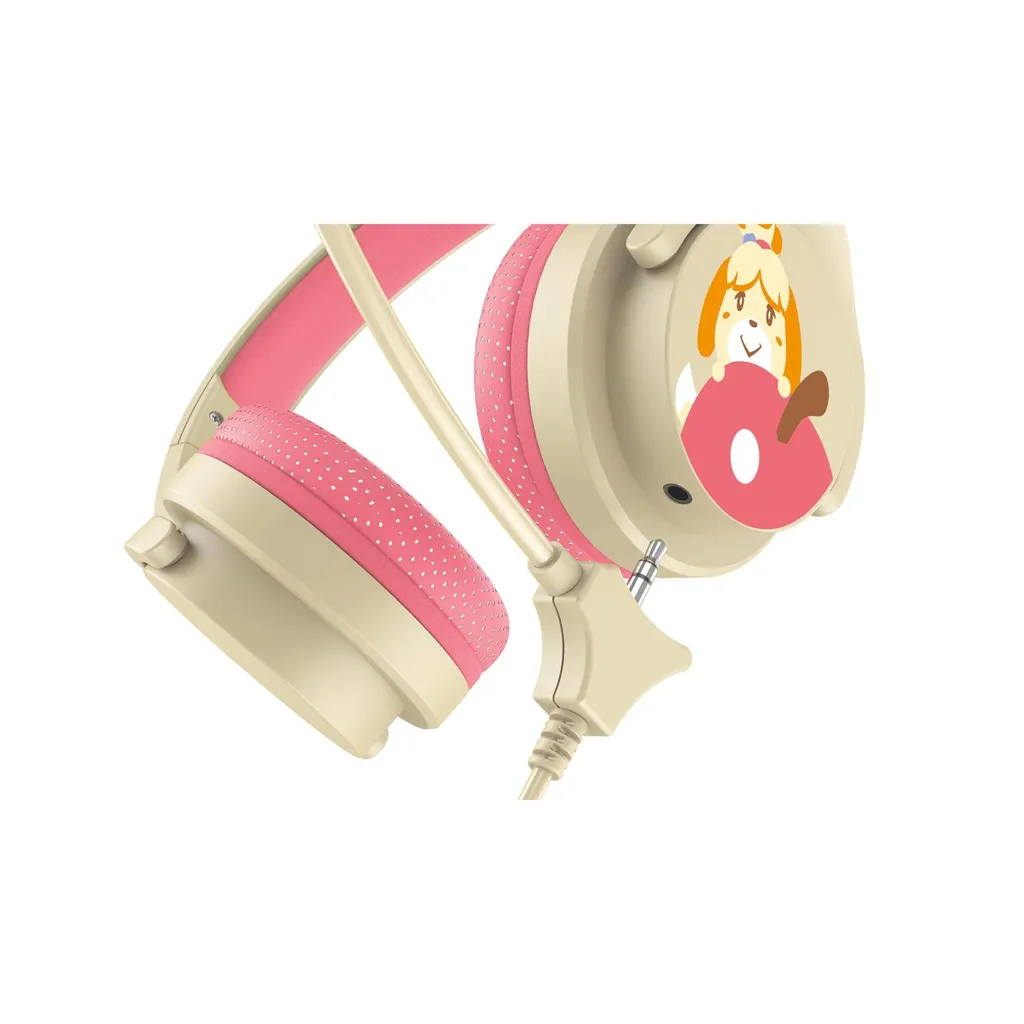 Casque Animal Crossing avec micro détachable Junior pour Switch et PC