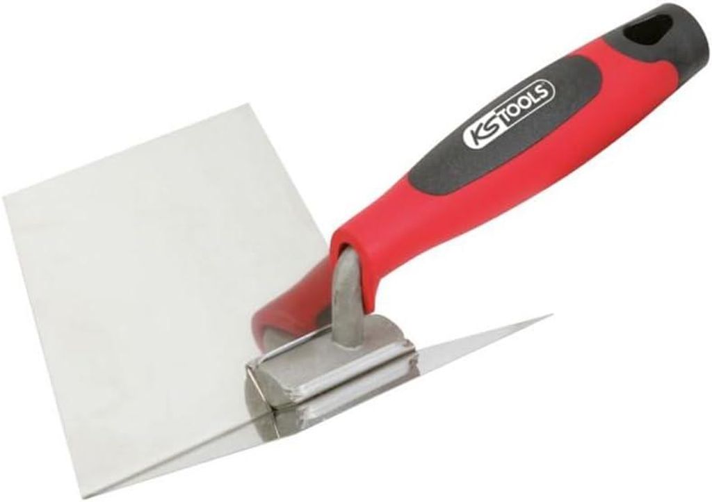 Edelstahl Innen-Eckenkelle, 125 mm in Rot Produktbild 