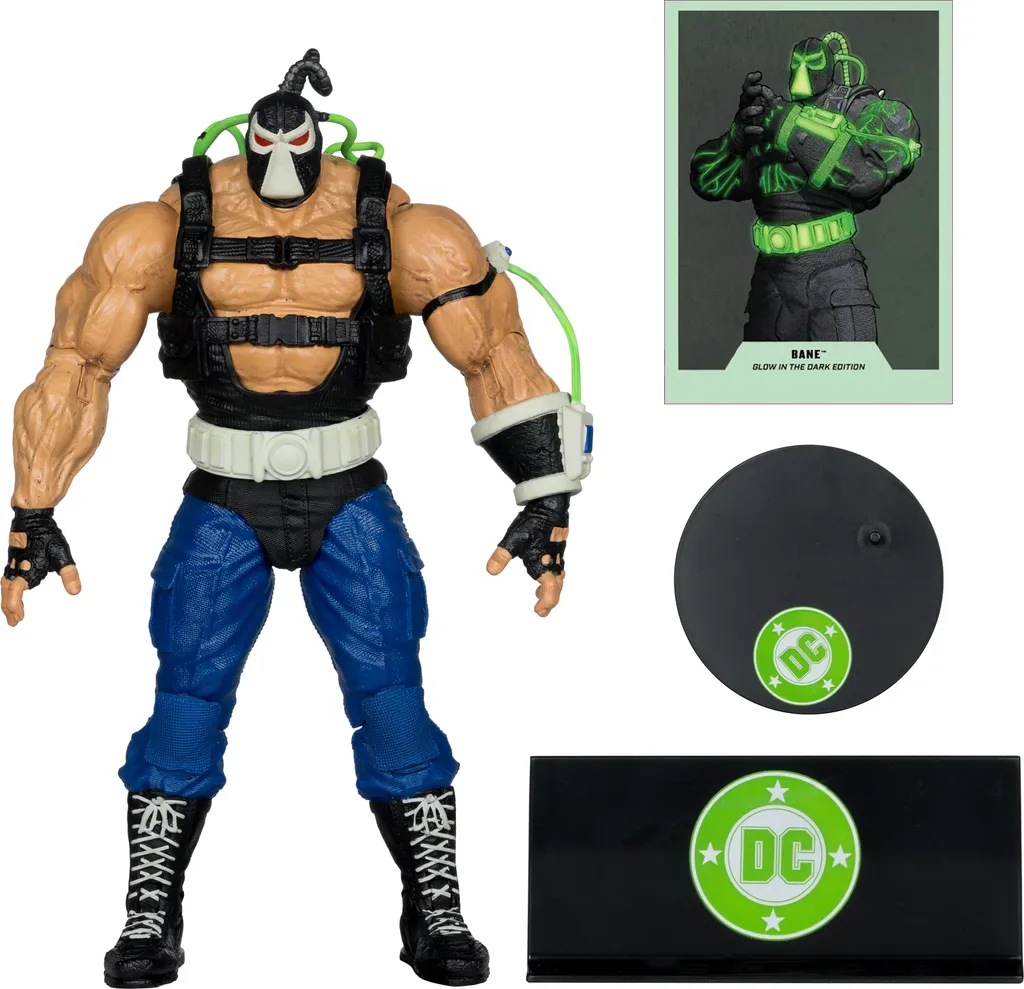 Figurine Bane robuste et détaillée - Qualité McFarlane Toys DC Comics