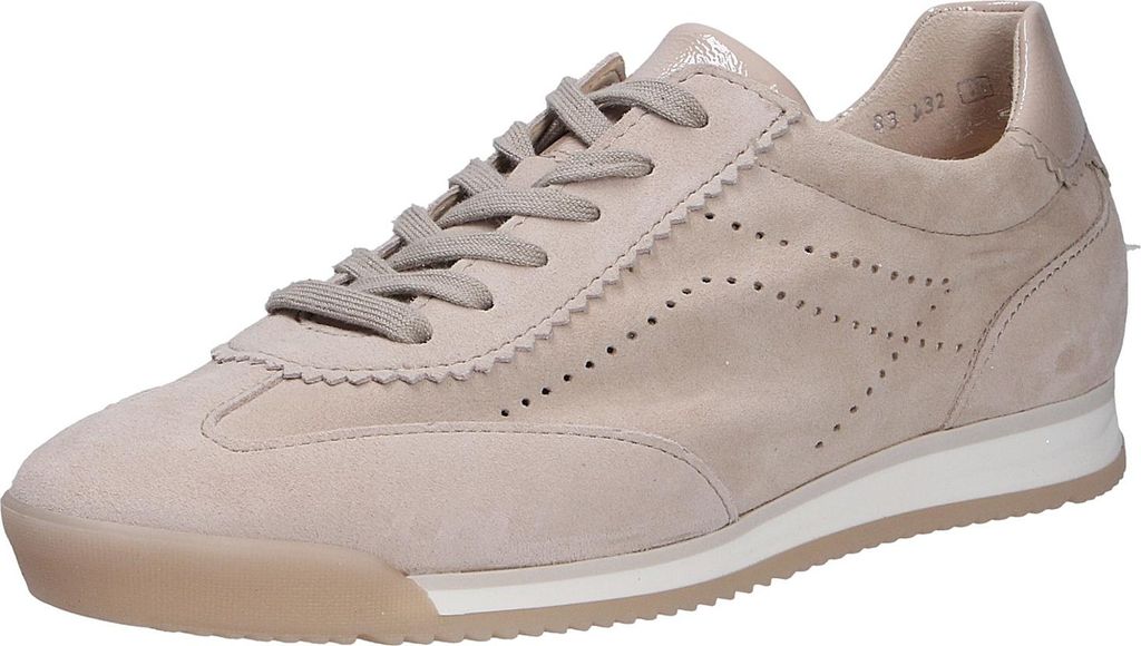 Gabor sportlicher Schnürer Beige in Gr. 40.5