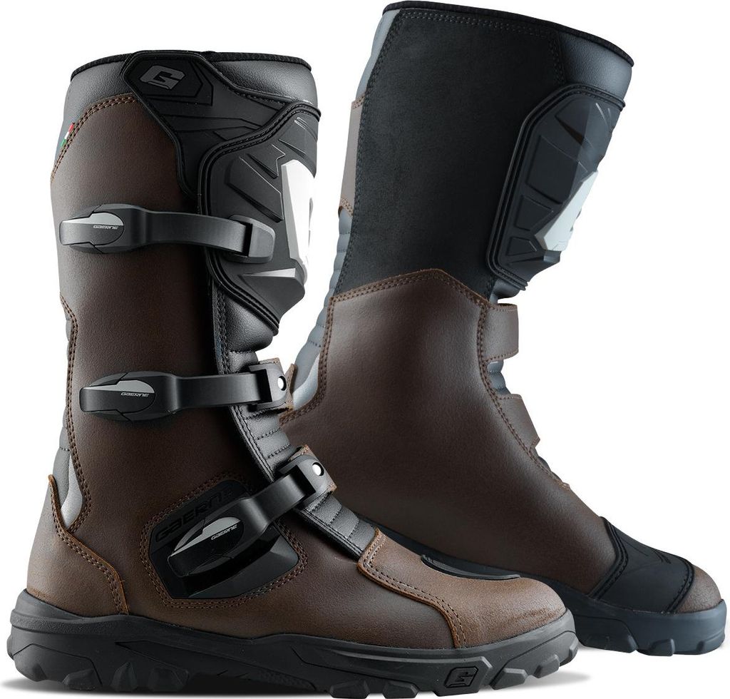 Gaerne Adventure Aquatech wasserdichte Motorradstiefel, braun, 41