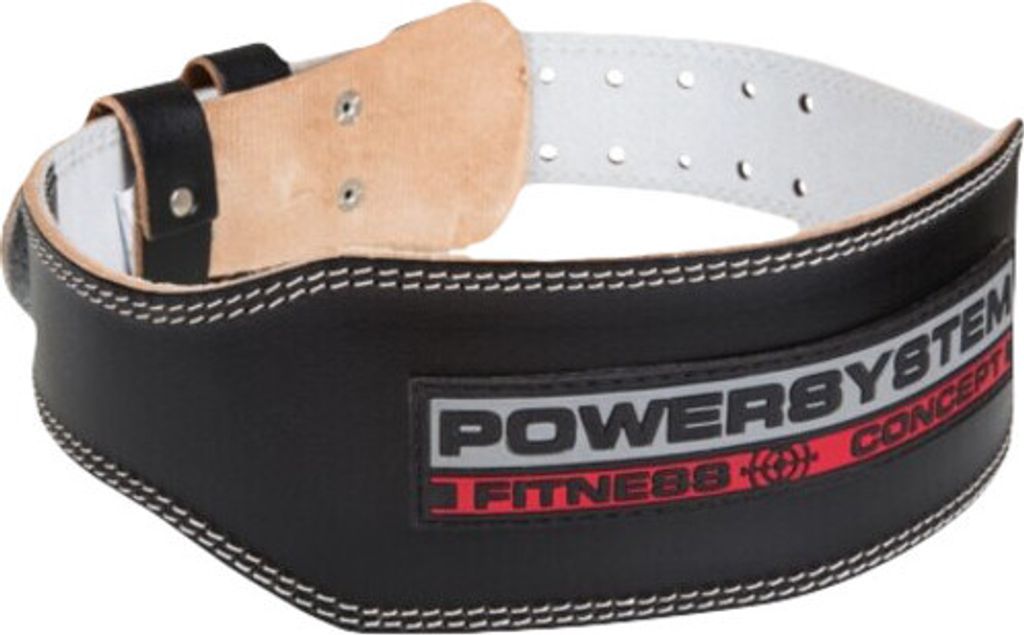 Power System Fitnessgürtel Power Black PS 3100 XL / Gürtel / Qualitäts-Fitnessgürtel aus erstklassigem, dickem Büffelleder