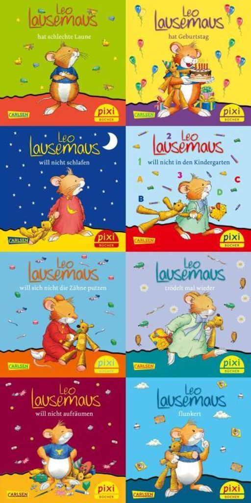 Pixi-Bundle 8er Serie 271: Neues von Leo Lausemaus (8x1 Obrázok produktu 