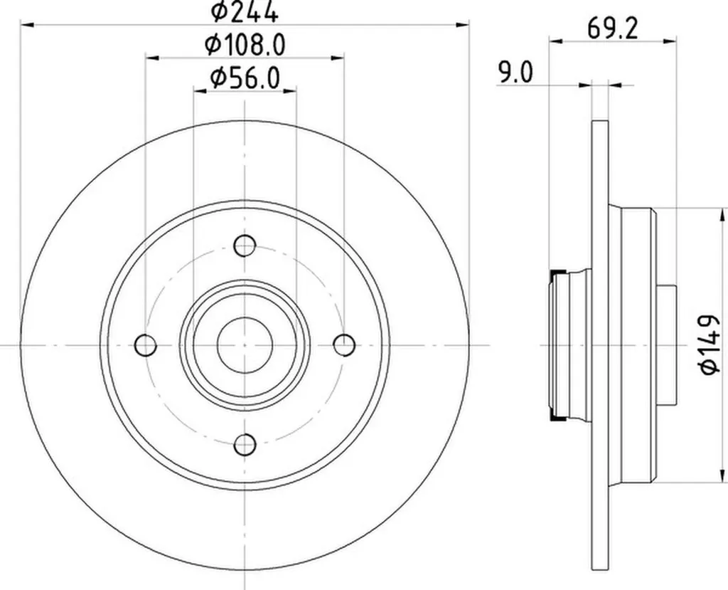 Éliminez les Vibrations : Disques de Frein HELLA pour OPEL Crossland X
