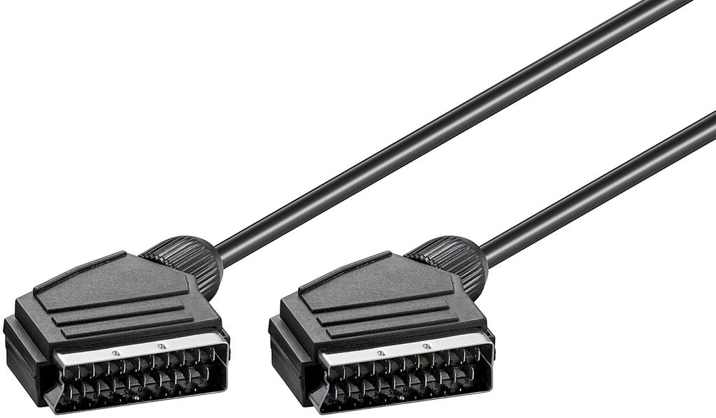Goobay SK 21-300 LC 3,0m Kabel EUROCONNECTOR 3 m SCART Produktbild 