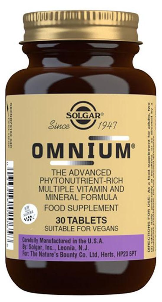 Omnium (riche en phytonutriments) Solgar Image du produit 