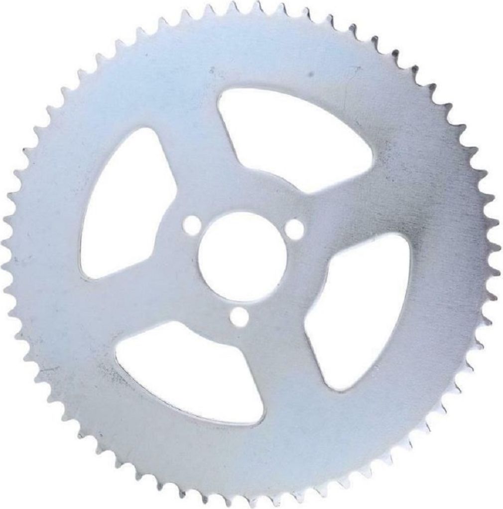 Kettenrad Ritzel Zahnrad Antriebsrad 74 Zähne 25H Kette InnenØ 29 mm silber